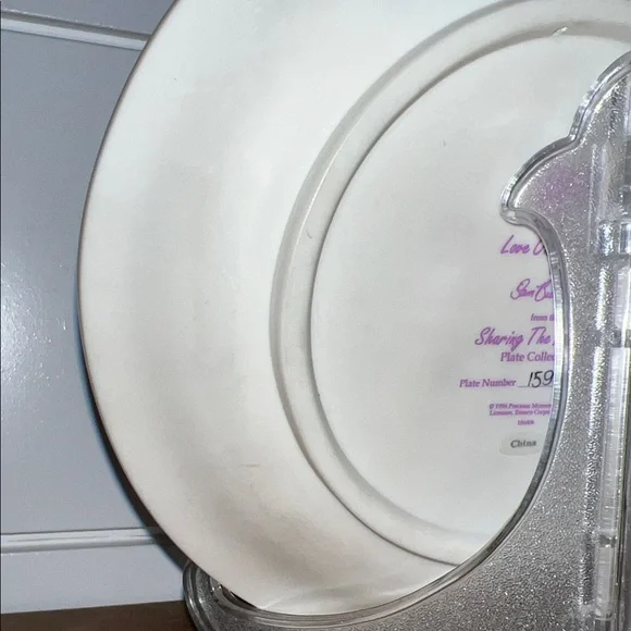 Precious Moments Love One Another Plate - Enesco - Picture 13 of 16